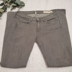 Rag & Bone Grey Wash Skinny Jean